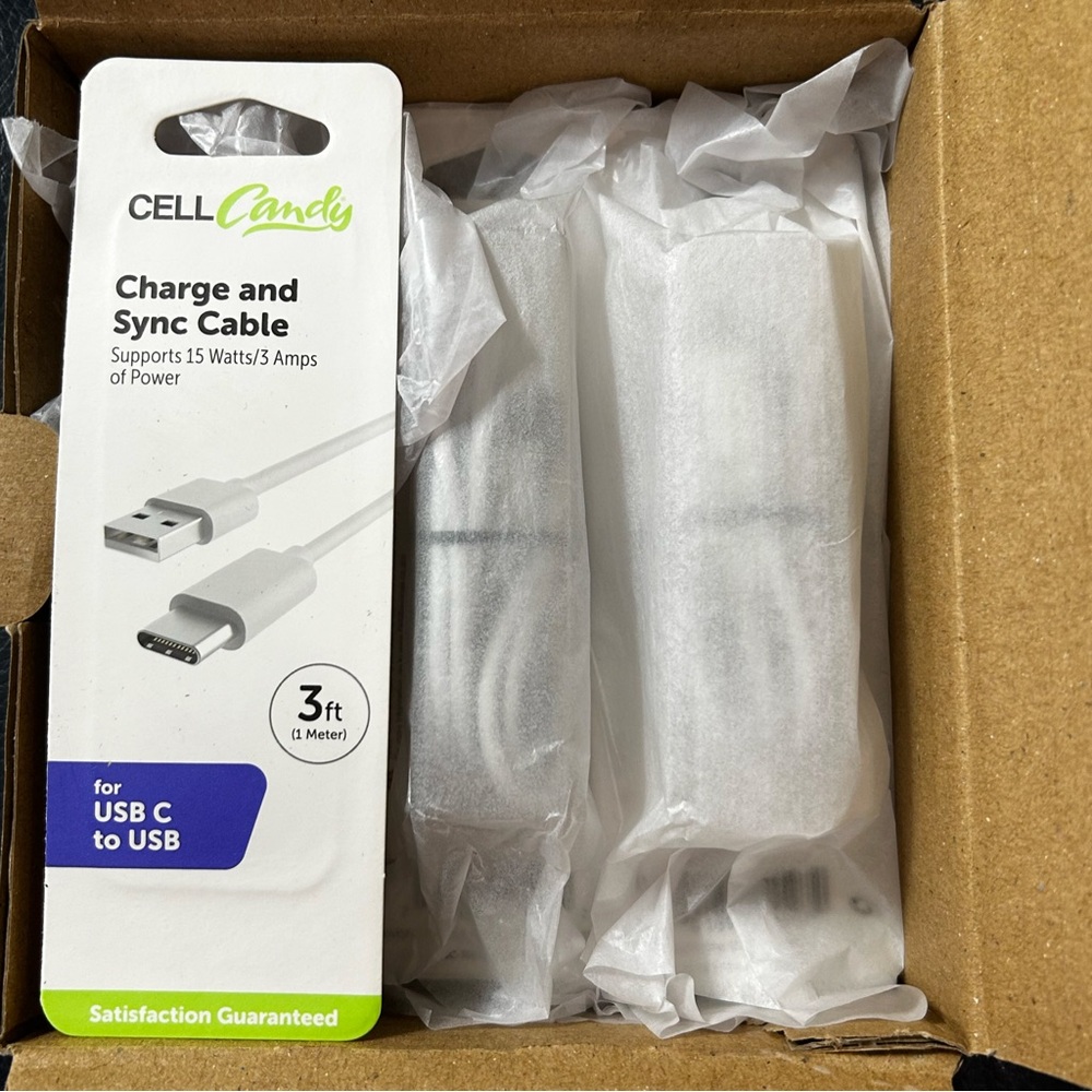 Three Cell Candy Charge And Sync Cables